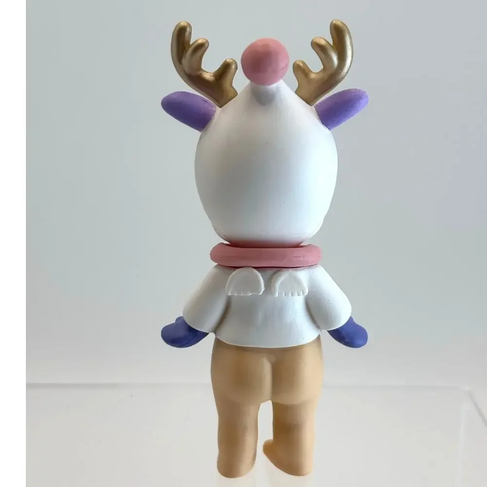 New Kewpie/Angel Mini Figure in Winter Reindeer Costume, Open Blind Box